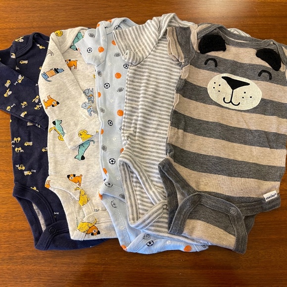5-pack of 3 mo Baby Onsies - Picture 1 of 12